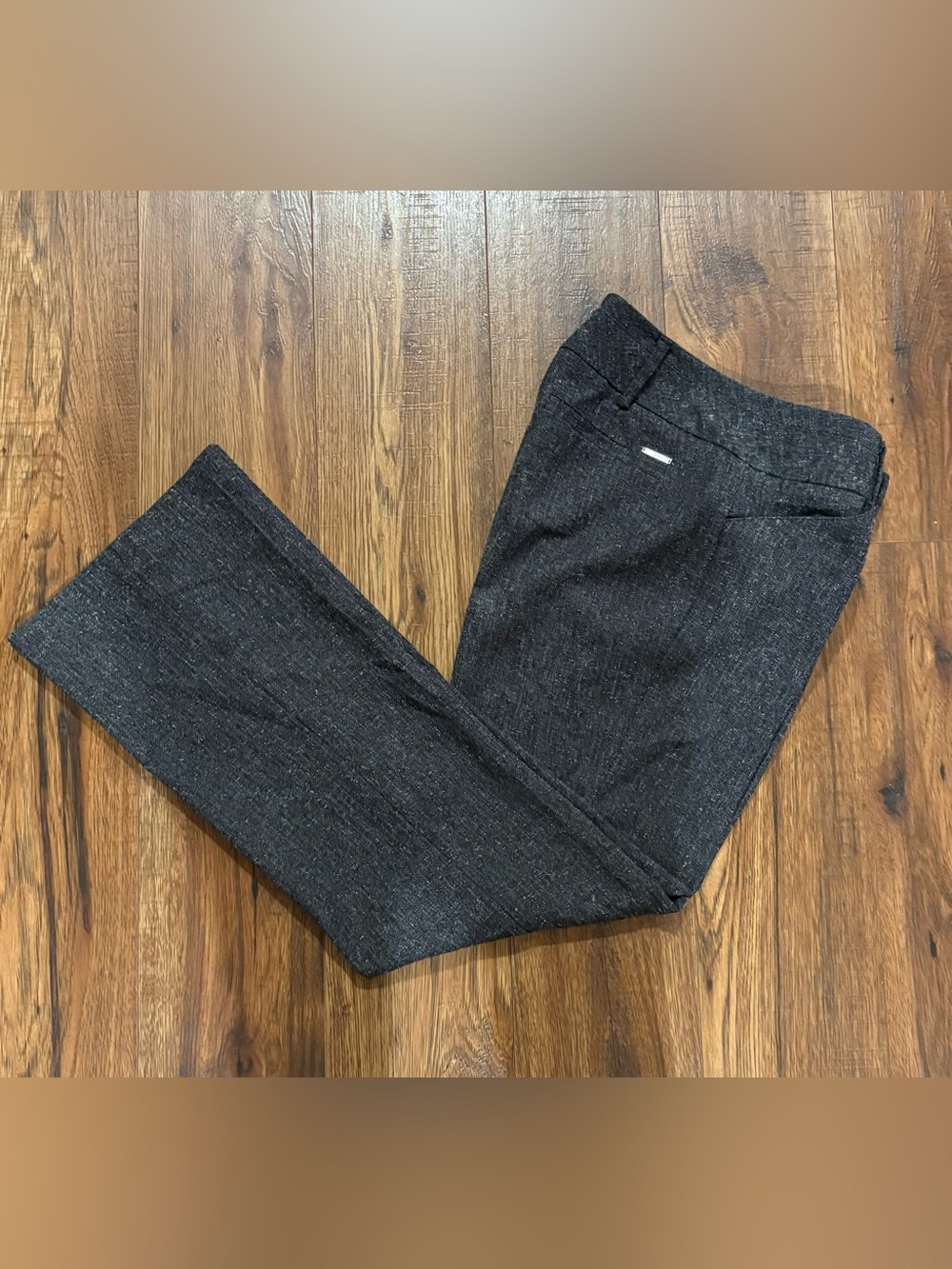 New York & Company Women's Dark Charcoal Dress Pants Size 6